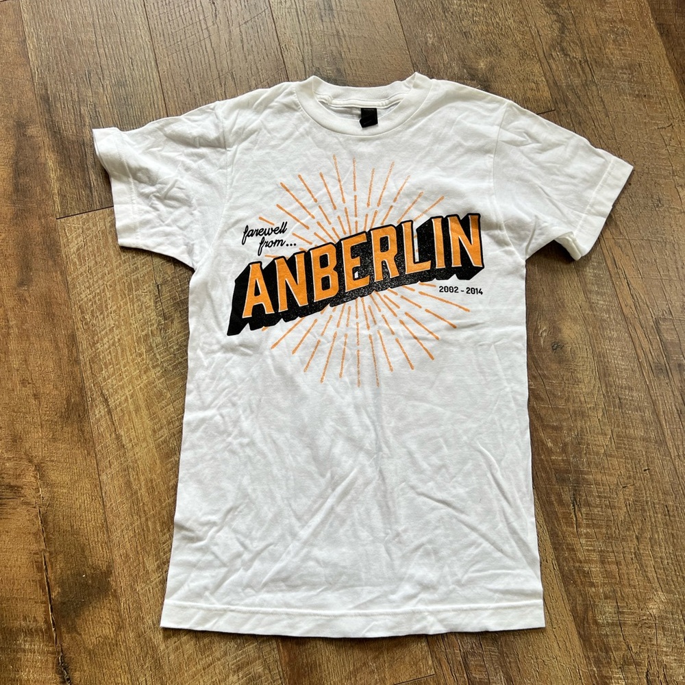 Anberlin Farewell Tour Tee Lot